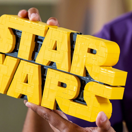 Logoul Star Wars din caramizi [6]