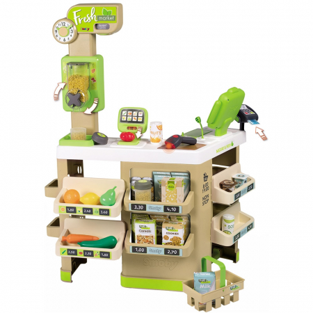 Jucării de rol - Magazin pentru copii Smoby Fresh Market cu accesorii
