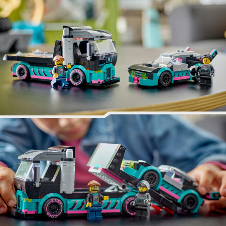 Masina de curse si camion transportator [9]