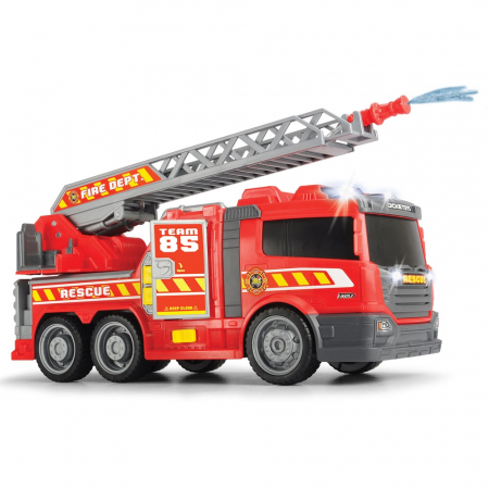 Mașinuțe și pistoale - Masina de pompieri Dickie Toys Fire Fighter Team 85