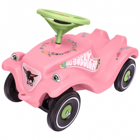 Mașinuțe, tractoare și excavatoare - Masinuta de impins Big Bobby Car Classic Flower