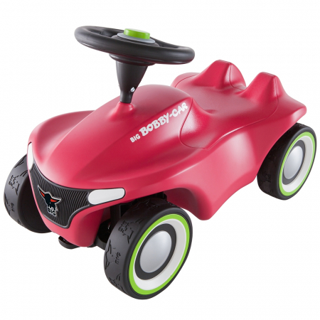 Mașinuțe, tractoare și excavatoare - Masinuta de impins Big Bobby Car Neo pink
