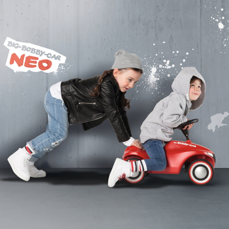Masinuta de impins Big Bobby Car Neo red [7]