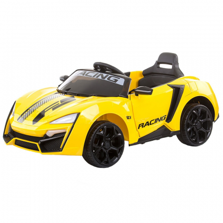 Mașinuțe și motociclete electrice - Masinuta electrica Chipolino Formula yellow