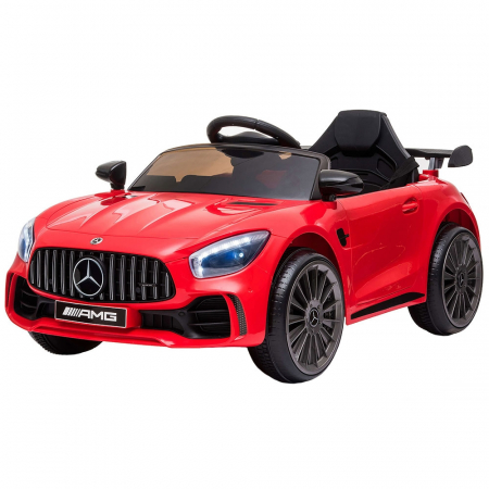 Mașinuțe și motociclete electrice - Masinuta electrica Chipolino Mercedes Benz GTR AMG red