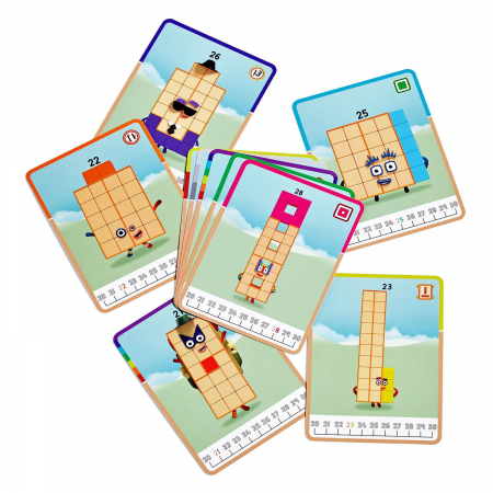 MathLinkÂ®Cubes Numberblocks in engleza Set de activitati de la 21 - 30 [7]