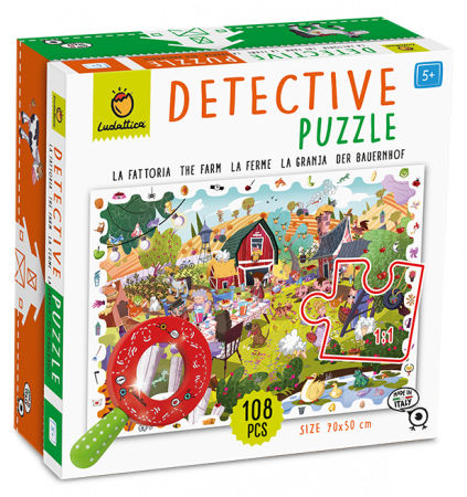 Puzzle - Micul Detectiv - Ferma