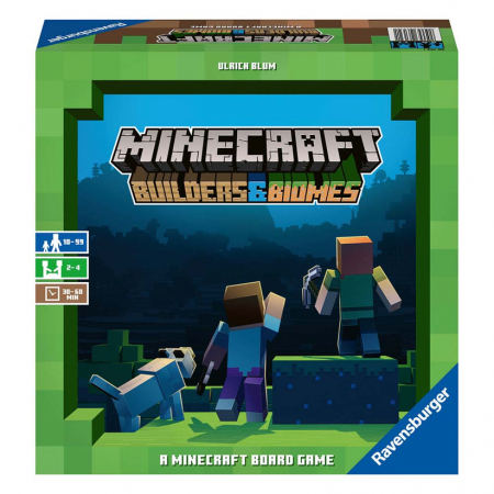 Jucării copii 10+ - Minecraft Builders and Biomes, joc de societate Ravensburger