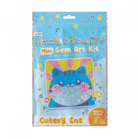 Jocuri educative - Mini Atelier creativ DIY cu diamante - Cutesy Cat