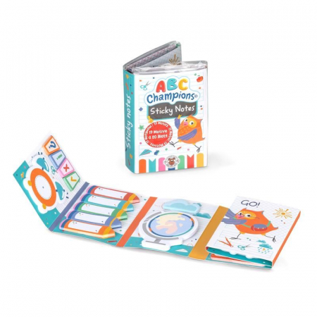 Agende - Mini organizator cu notite autoadezive, ABC Champions