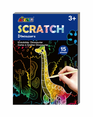 Jocuri educative - Mini set de razuit - Dinozauri