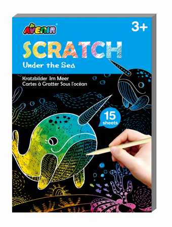 Jocuri educative - Mini set de razuit  -Subacvatic