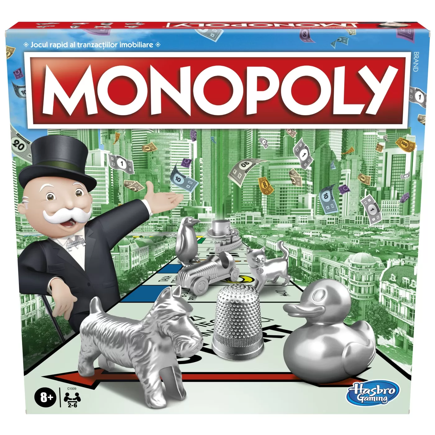 Jucării copii 7-8 ani - MONOPOLY LIMBA ROMANA