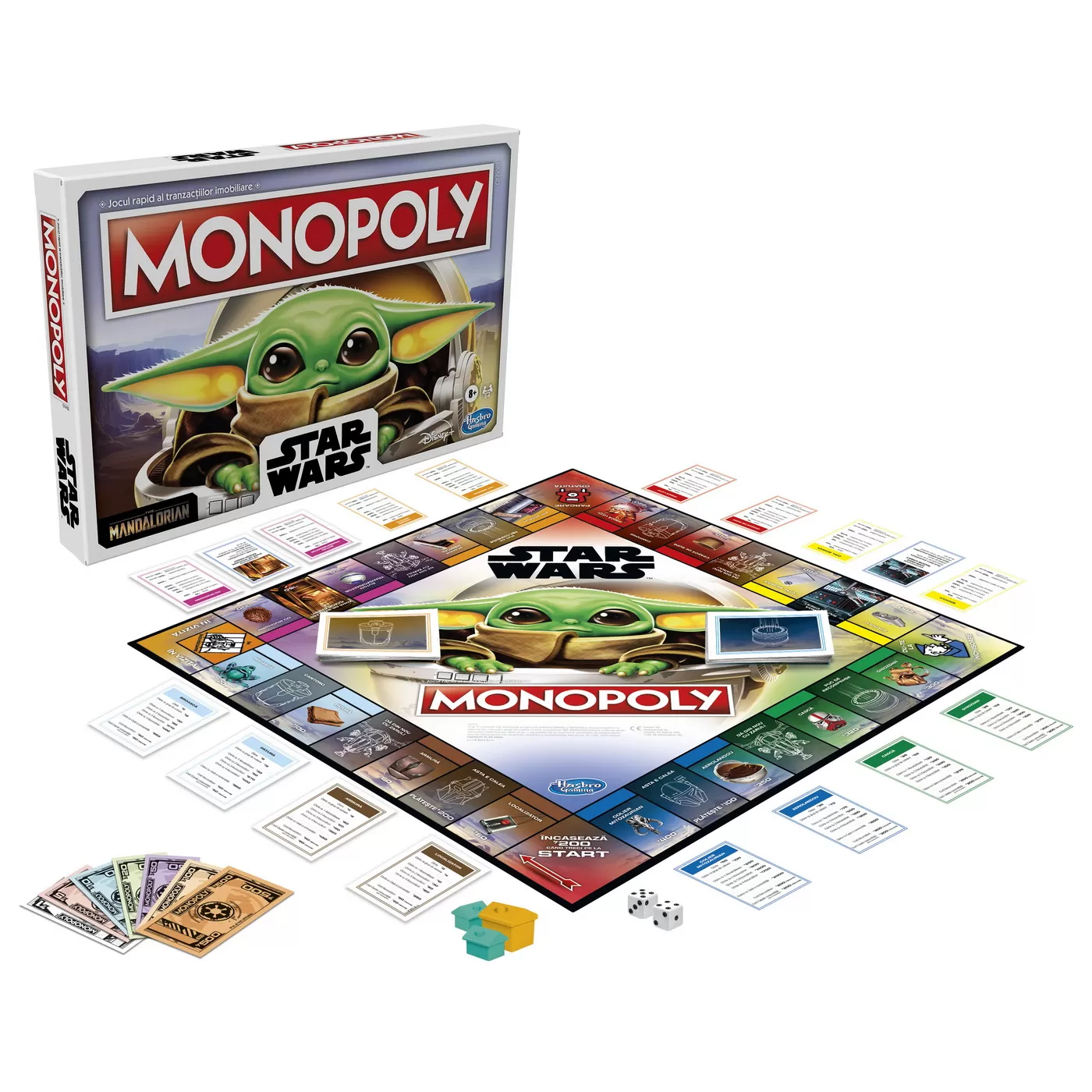 Jucării copii 7-8 ani - MONOPOLY STARWARS THE CHILD BABY YODA