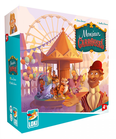 Jocuri de cooperare - MONSIEUR CARROUSEL - joc de cooperare