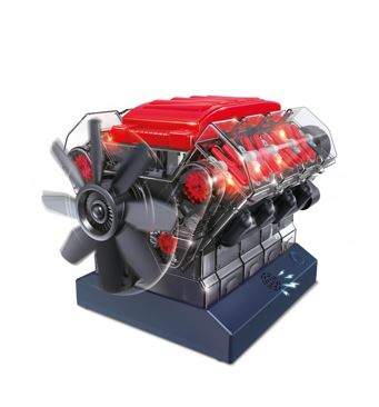 Cum funcționează un motor V8, set de fizică [2]