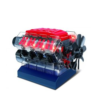 Cum funcționează un motor V8, set de fizică [3]