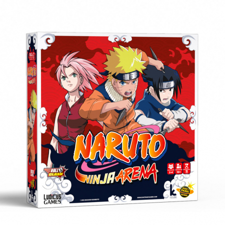 Jocuri educative - Naruto Ninja Arena, joc de societate, lb.romana