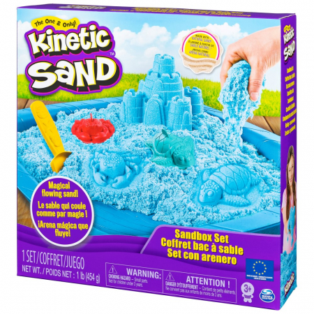 Nisip Kinetic - set nisip albastru