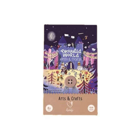 Noutăți - O lume bizara - poster cu stickere, Londji