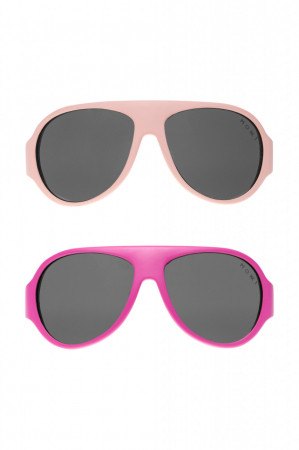 Ochelari de soare pentru copii MOKKI Click & Change, protectie UV, roz, 2-5 ani, set 2 perechi [5]