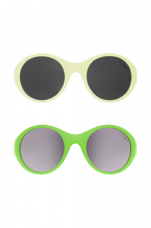 Ochelari de soare pentru copii MOKKI Click & Change, protectie UV, verde, 0-2 ani, set 2 perechi [4]