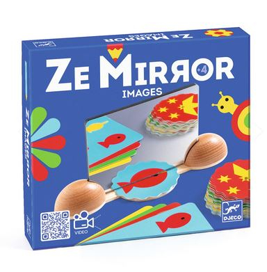 Jucării Montessori - Set creativ cu oglinzi Djeco, Ze mirror