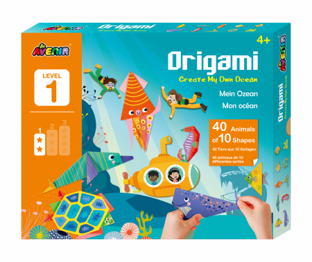 Jocuri educative - Origami - Ocean - nivel 1