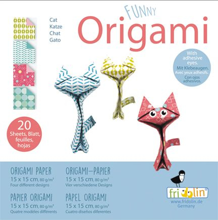 Idei de cadouri sub 50 lei - Origami pisici
