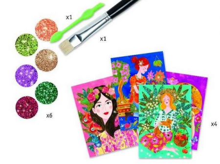 Atelier creativ cu sclipici, Parfumul florilor [1]