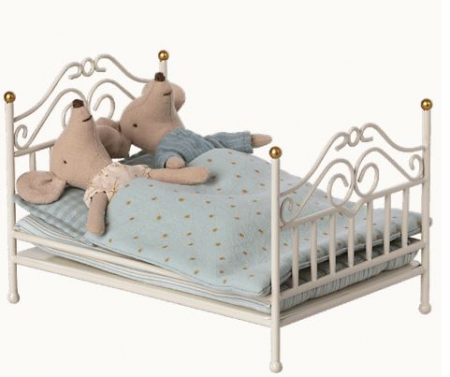 Pat vintage, Micro, alb - accesoriu în miniatură - Maileg [1]