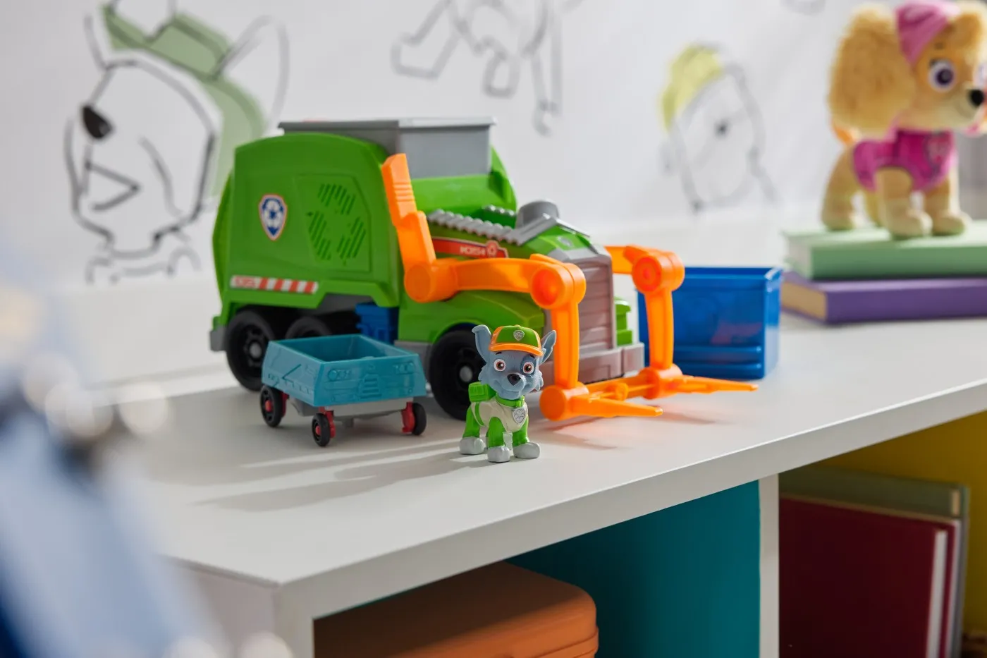 PATRULA CATELUSILOR ROCKY SI CAMIONUL DE RECICLARE CRUSH N ROLL [6]