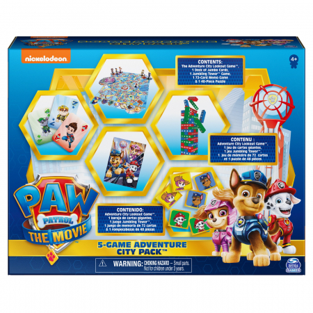 Jocuri educative - Patrula cățelușilor, set 5 jocuri