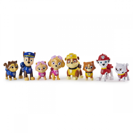Patrula cățelușilor, set 8 figurine seria Pisicuțele năzdrăvane [1]