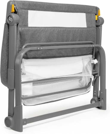 Patut 3 in 1 co-sleeping Skiddou Natt, Evening Dream, Gri inchis [10]
