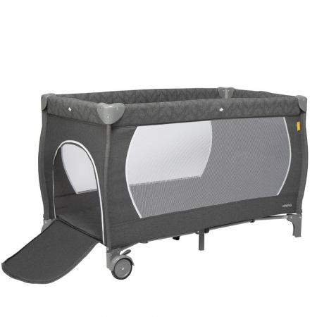 Patut de calatorie pliabil Skiddou Lunar, 2 nivele, Evening Shadow, Gri inchis [6]