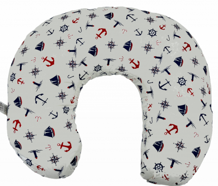 Perne de alăptare - Perna pentru alaptat 2 in 1 Nursing Pillow Marine, BabyJem