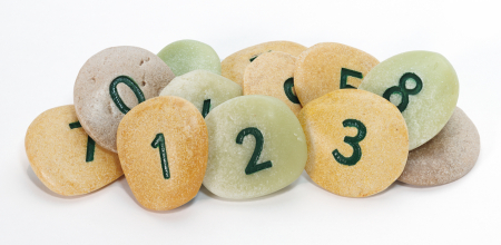 Pietricele cu numere - Set Matematica [4]