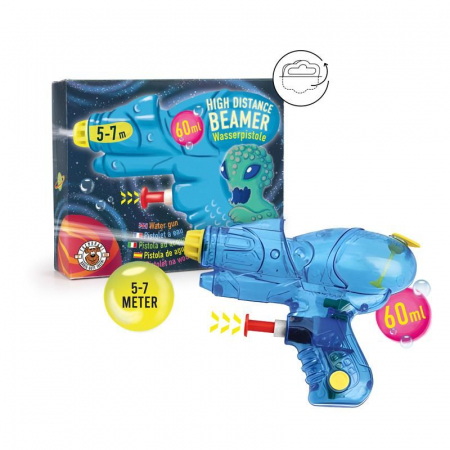 Jucării de apă și nisip - Pistol cu apa, Aventura spatiala, 60 ml