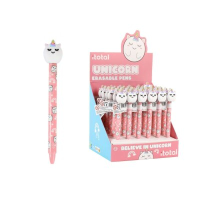 Stilouri și pixuri - Pix cu gel erasable, cu unicorni