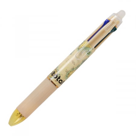 Stilouri și pixuri - Pix erasable, multicolor, cu mecanism retractabil, 4 culori, design harta lumii
