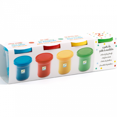 Plastilină - Plastilină Djeco, culori clasice