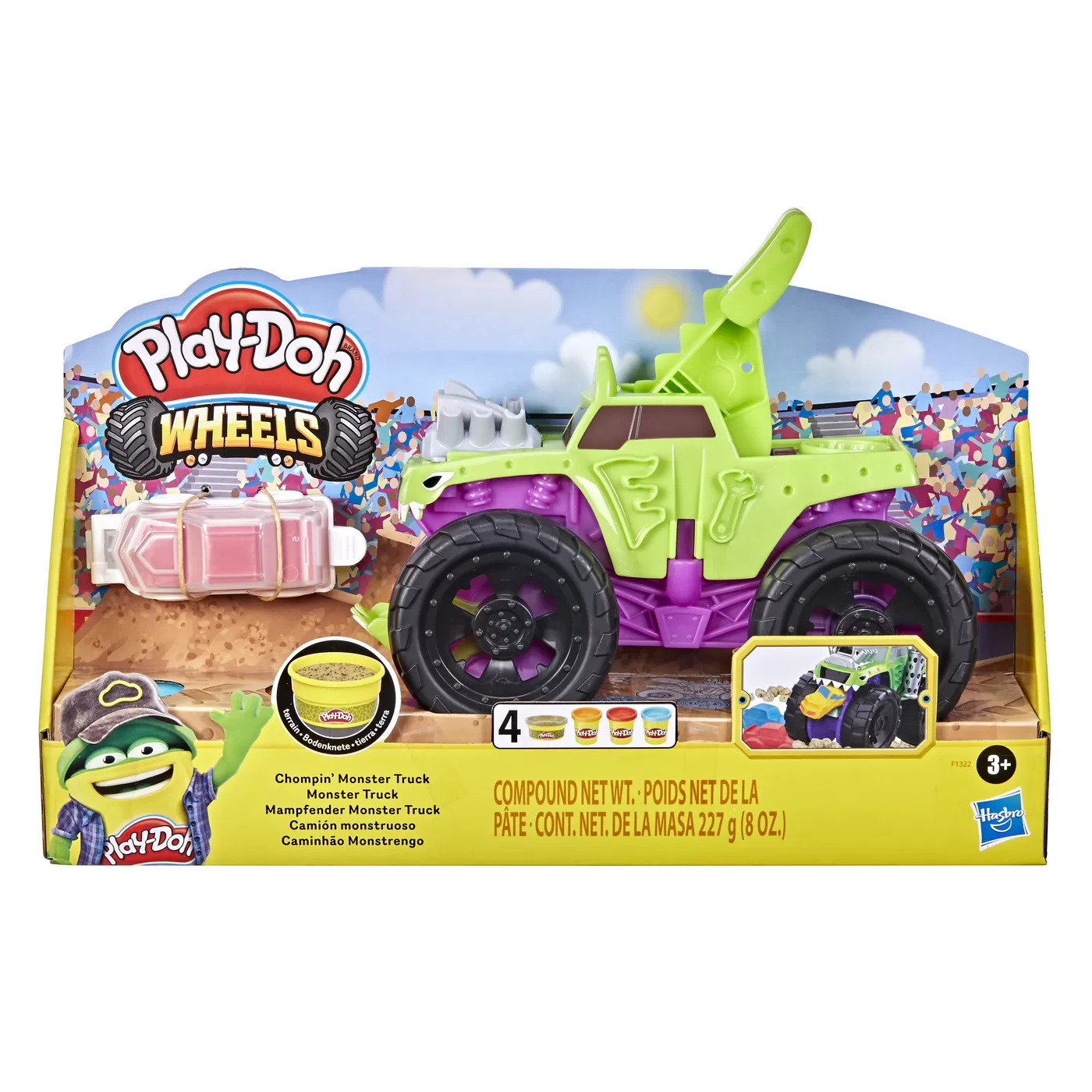 Plastilină - PLAY DOH SET MONSTER TRUCK CHOMPIN MONSTER TRUCK