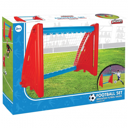 Poarta de fotbal pentru copii Pilsan Miniature Soccer Goal red [2]