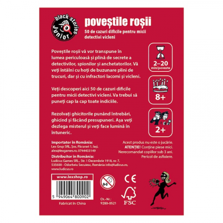 Povesti Intunecate Junior: Povestile Rosii [1]