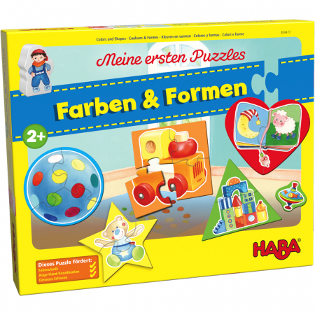 Vârstă - Primele mele puzzle-uri: forme și culori