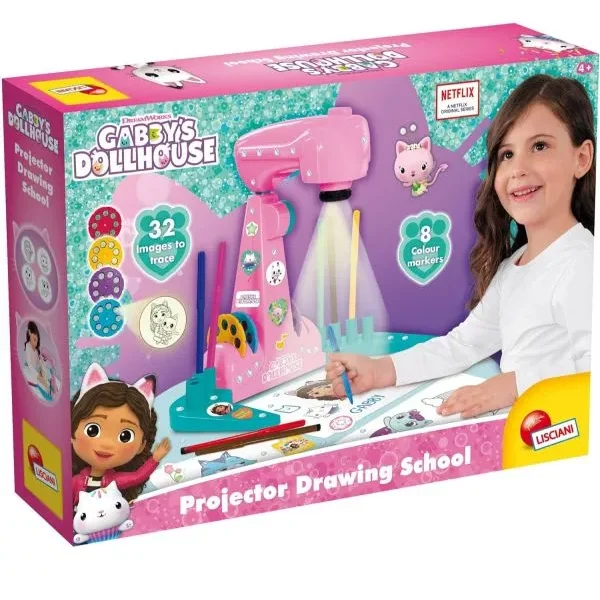 Jocuri educative - Proiector pentru desen - Gabby's Dollhouse
