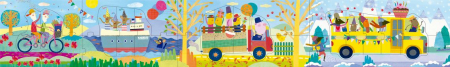 Puzzle Calatorie placuta in fiecare anotimp [1]