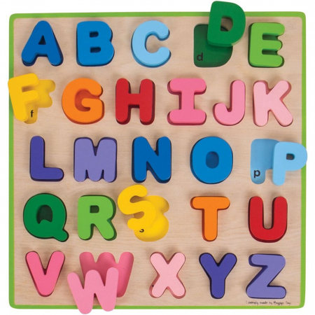 Puzzle colorat - alfabet [1]