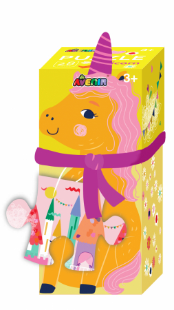 Idei de cadouri sub 100 de lei - Puzzle cu 28 de piese  - Unicorn
